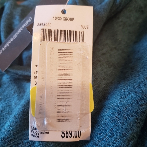 Chelsea & Theodore Women's 3/4 Sleeve Knot Top Shirt (NEW) - Picture 7 of 11